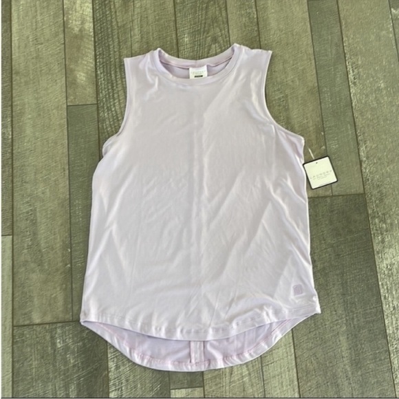 Laundry by Shelli Segal Size XL Purple Activewear Tank Top New With Tags - Picture 4 of 8